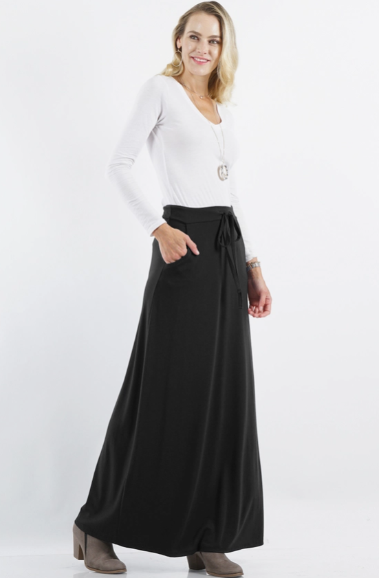 Moonflow Maxi Skirt With Pockets