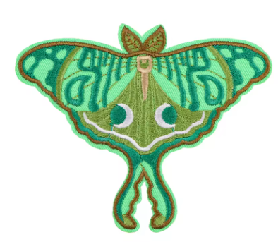 Luna Moth Patch
