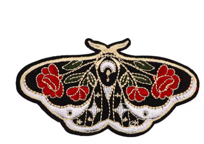 Dark Rose Moth Patch