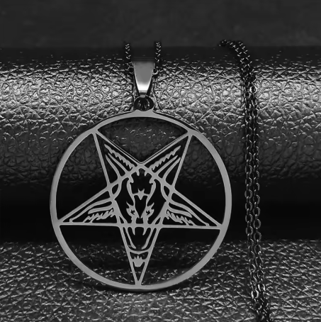 Baphomet Pentagram Necklace