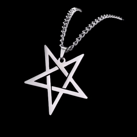 Inverted Star Necklace