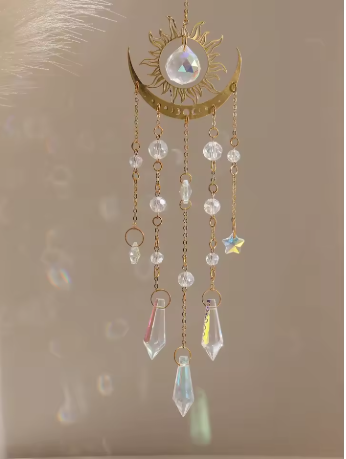 Mystic Sun Crystal Suncatcher