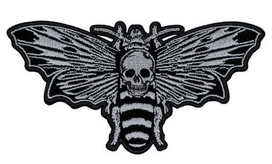Death Moth Velvet Luxe Patch