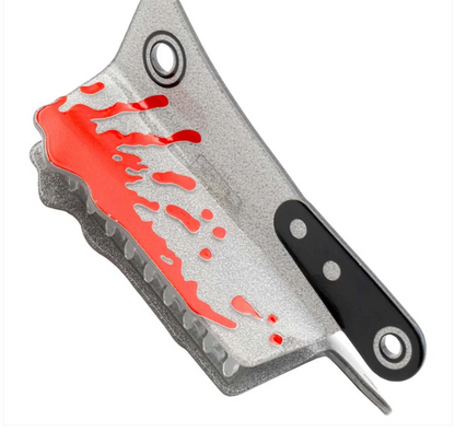 Cleaver Silver Glitter Claw Clip