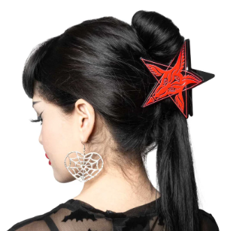 Baphomet Star Claw Clip