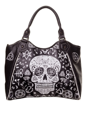Skull & Pentagram Handbag