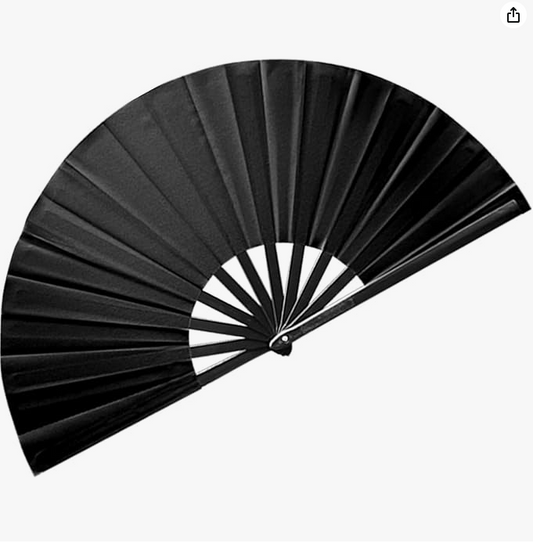 Black Large Festival Fan