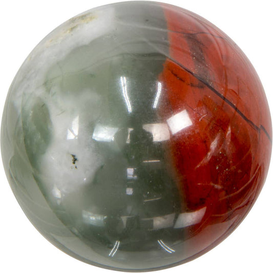 African Bloodstone Gemstone Sphere