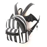 Bat Wing Striped Mini Backpack