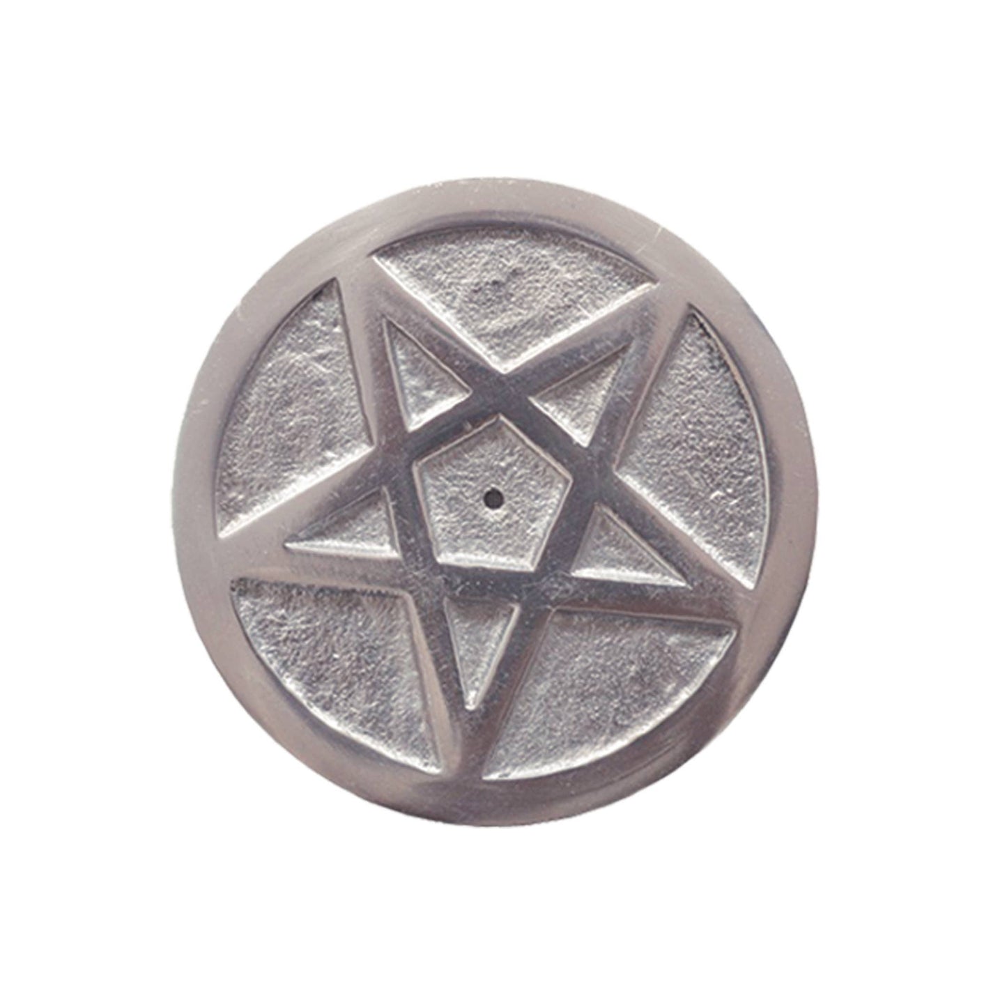 Pentacle Aluminum Disc Incense Ash Catcher