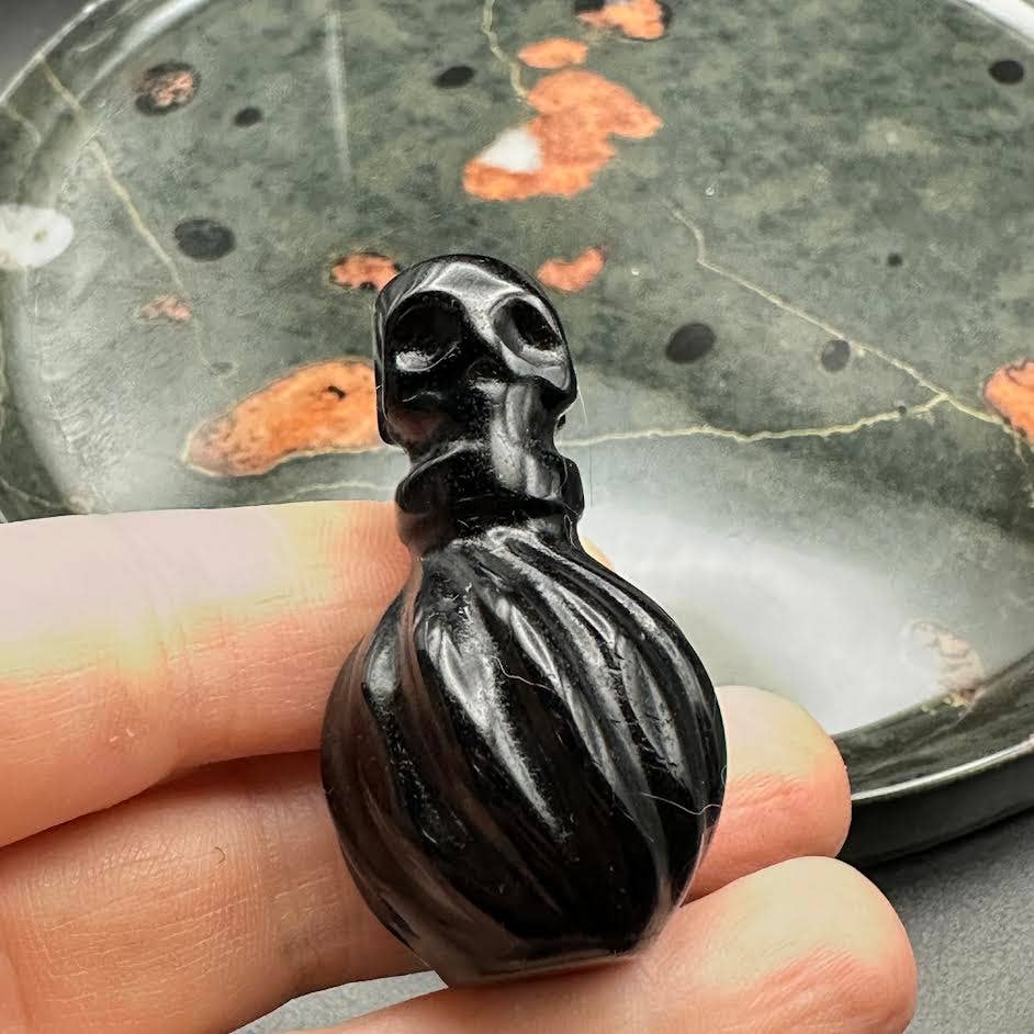 Obsidian Poison Bottle