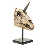 Unicorn Skull on Stand