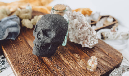 Death Eater Skull Halloween Vegan Bath Bomb