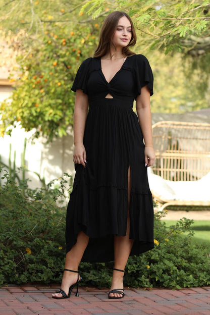 Witch’s Knot V Neck Maxi