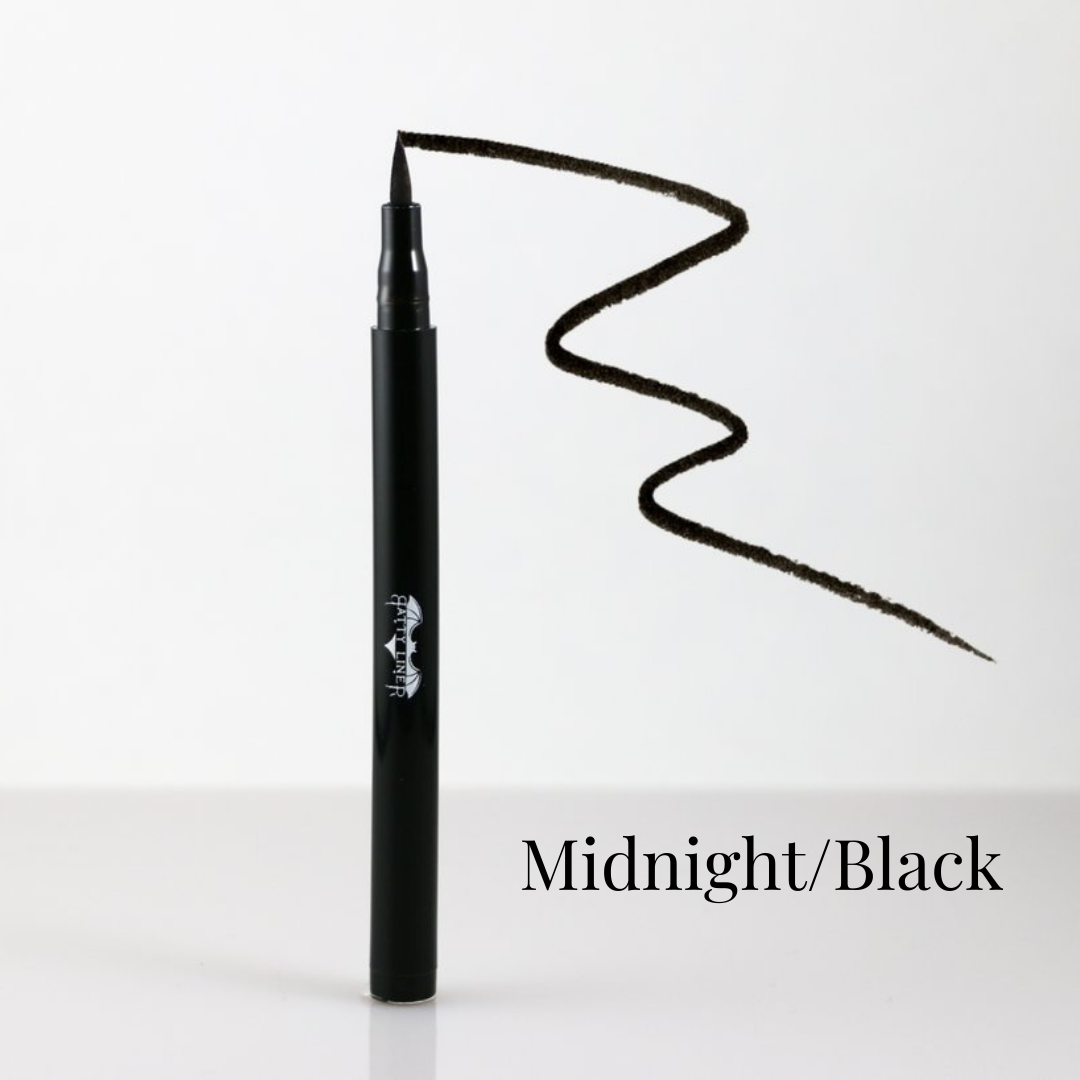Goth Batty eyeLiners - Midnight/Black