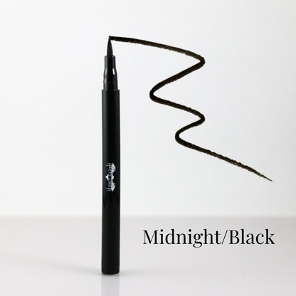 Goth Batty eyeLiners - Midnight/Black
