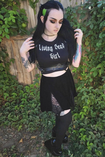 Living Dead Girl Crop Top