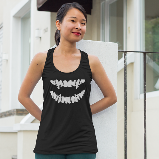 Fangs Racerback Women's Tank