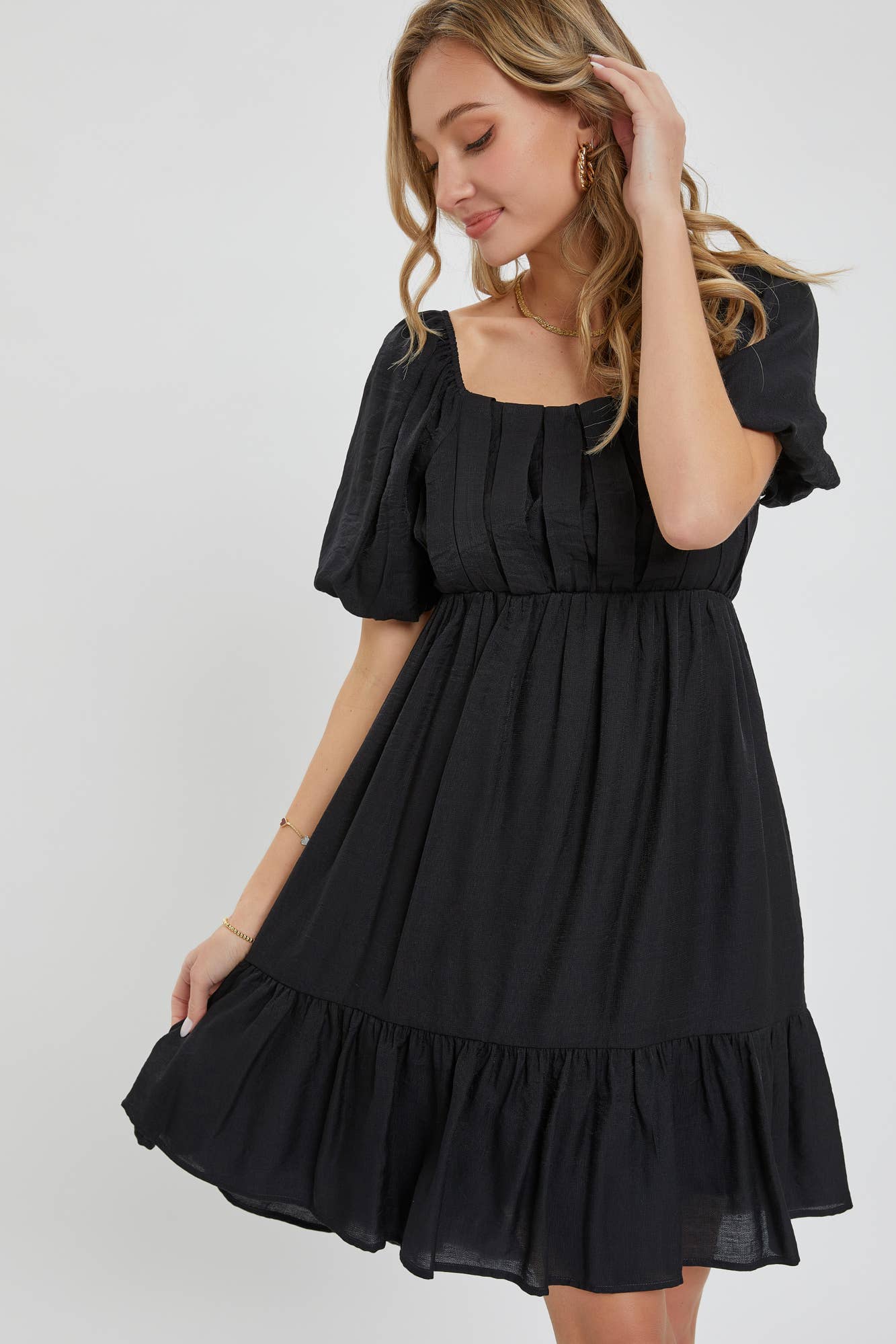 Eclipse Charm Mini Babydoll Dress