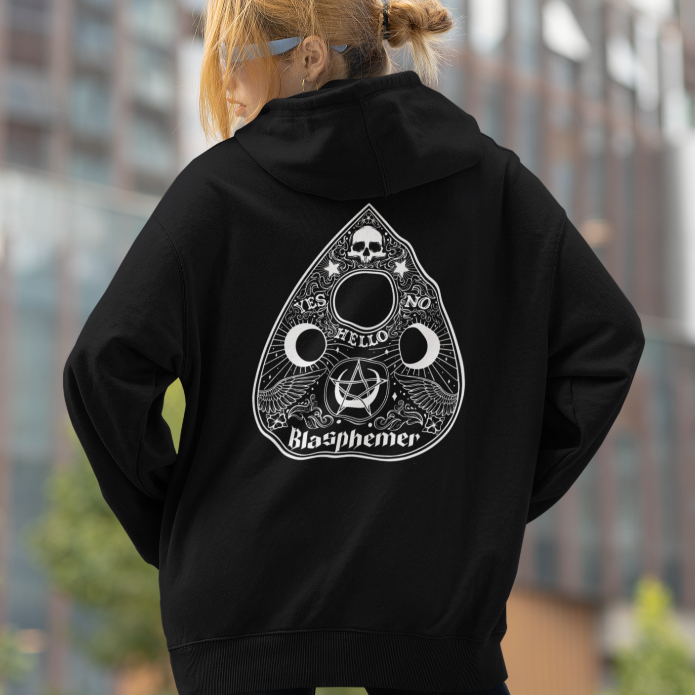 Blasphemer Planchette Zip Up Hoodie