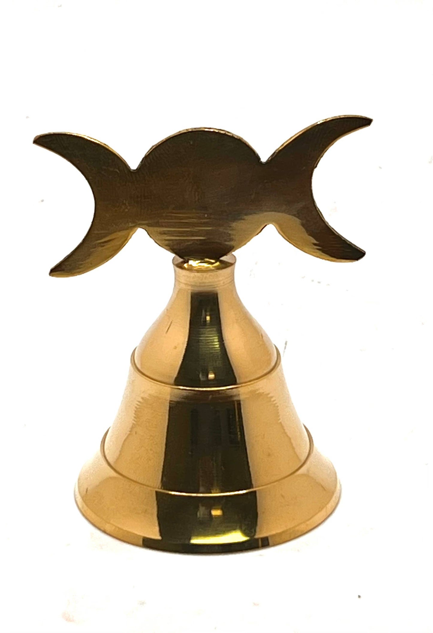 Triple Moon Brass Bell 4"