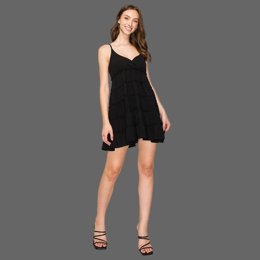 Faerie Tiered Mini Dress