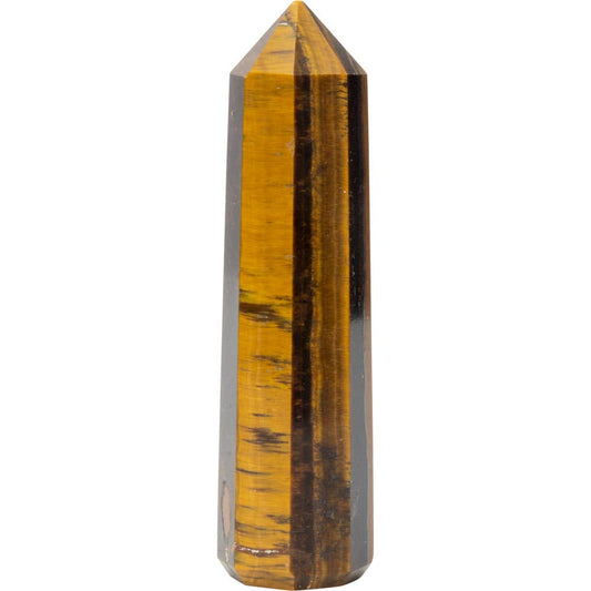 Tiger's Eye Gemstone Obelisk 3-4in