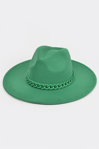 Chain Fedora Hat