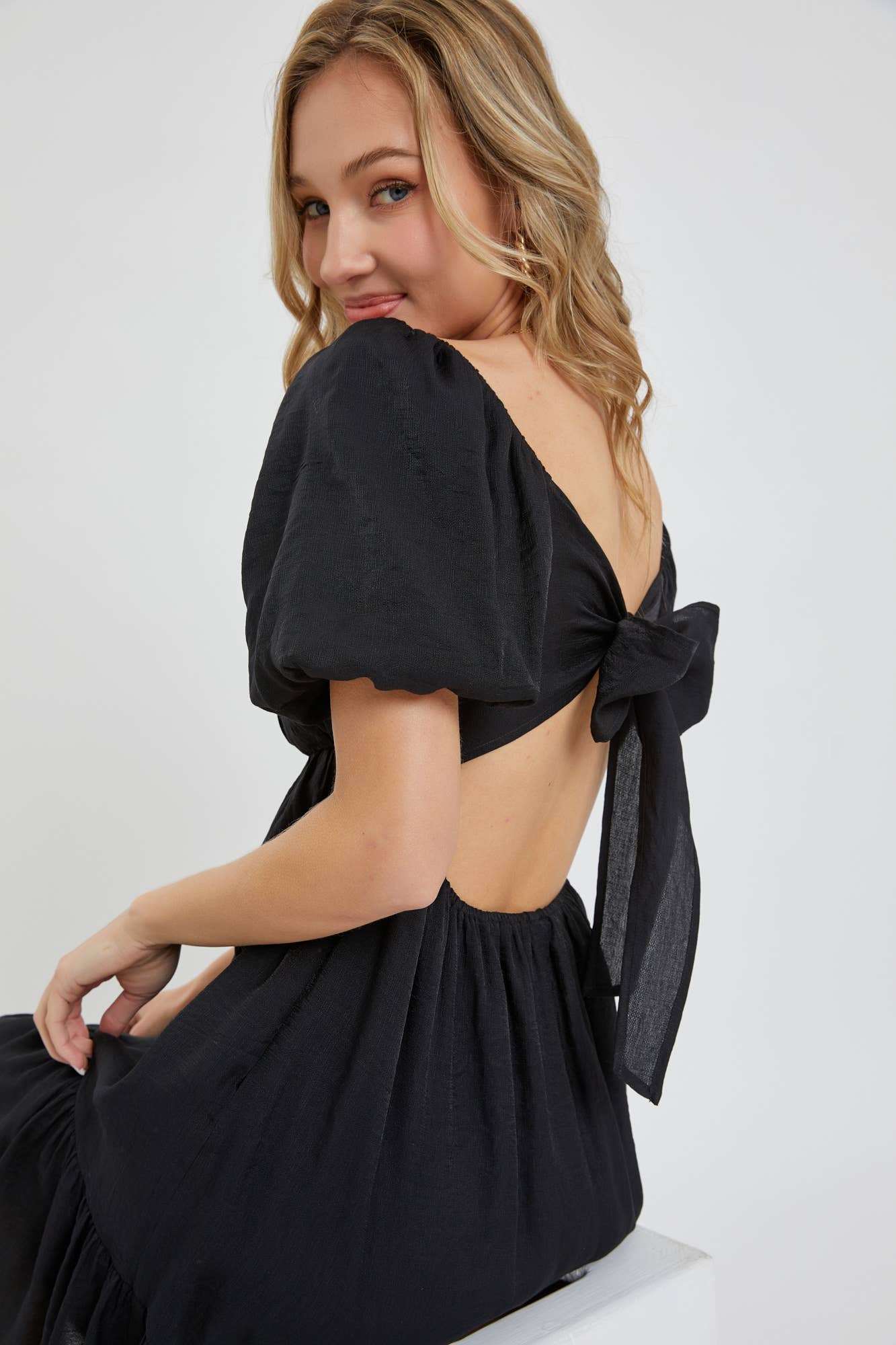 Eclipse Charm Mini Babydoll Dress