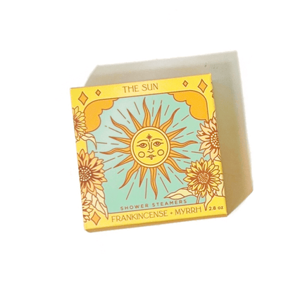 The Sunflower Shower Steamer Set in Frankincense