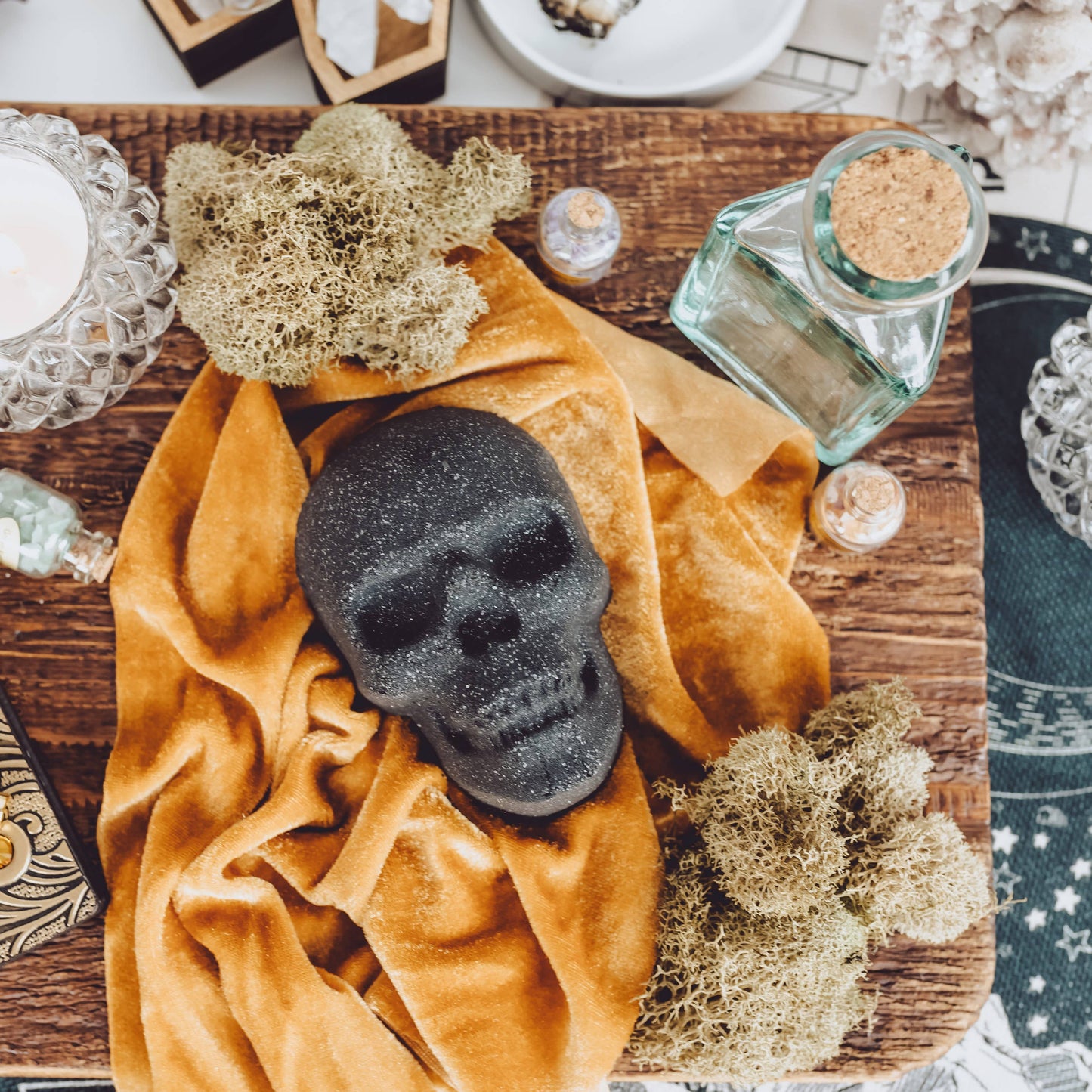 Death Eater Skull Halloween Vegan Bath Bomb