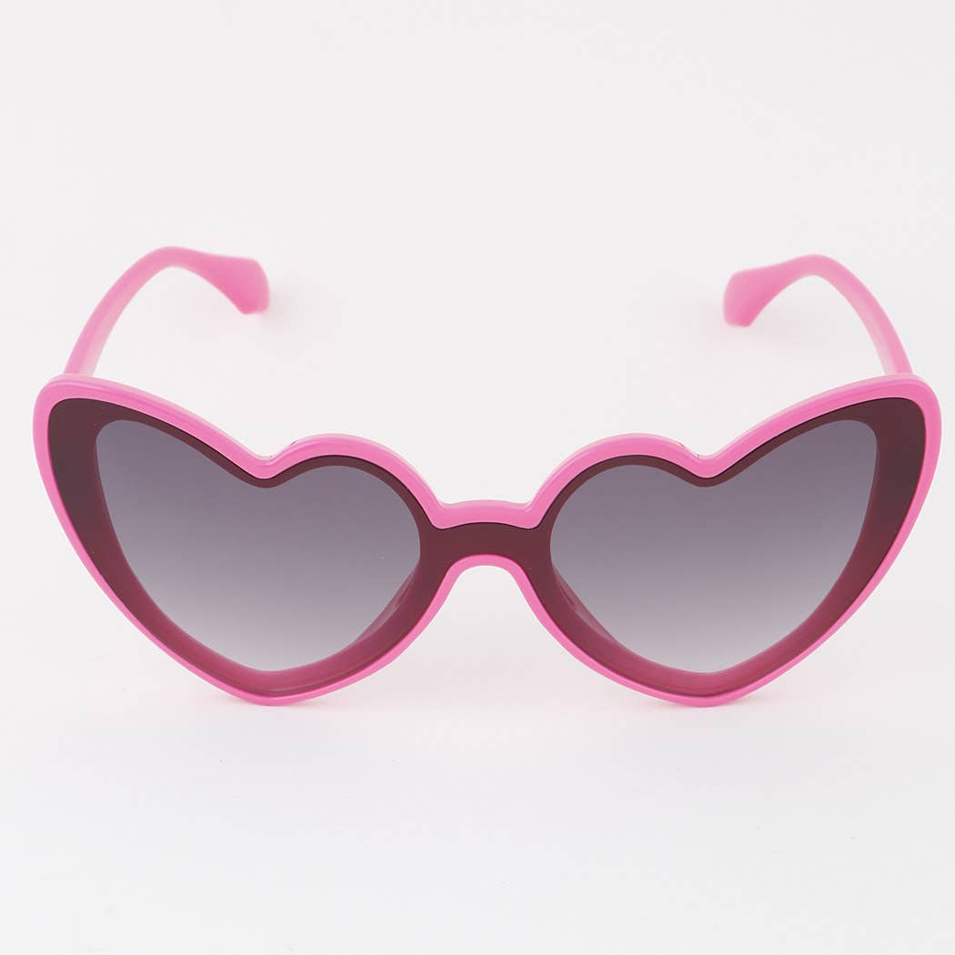 Double Heart Eyes Sunglasses