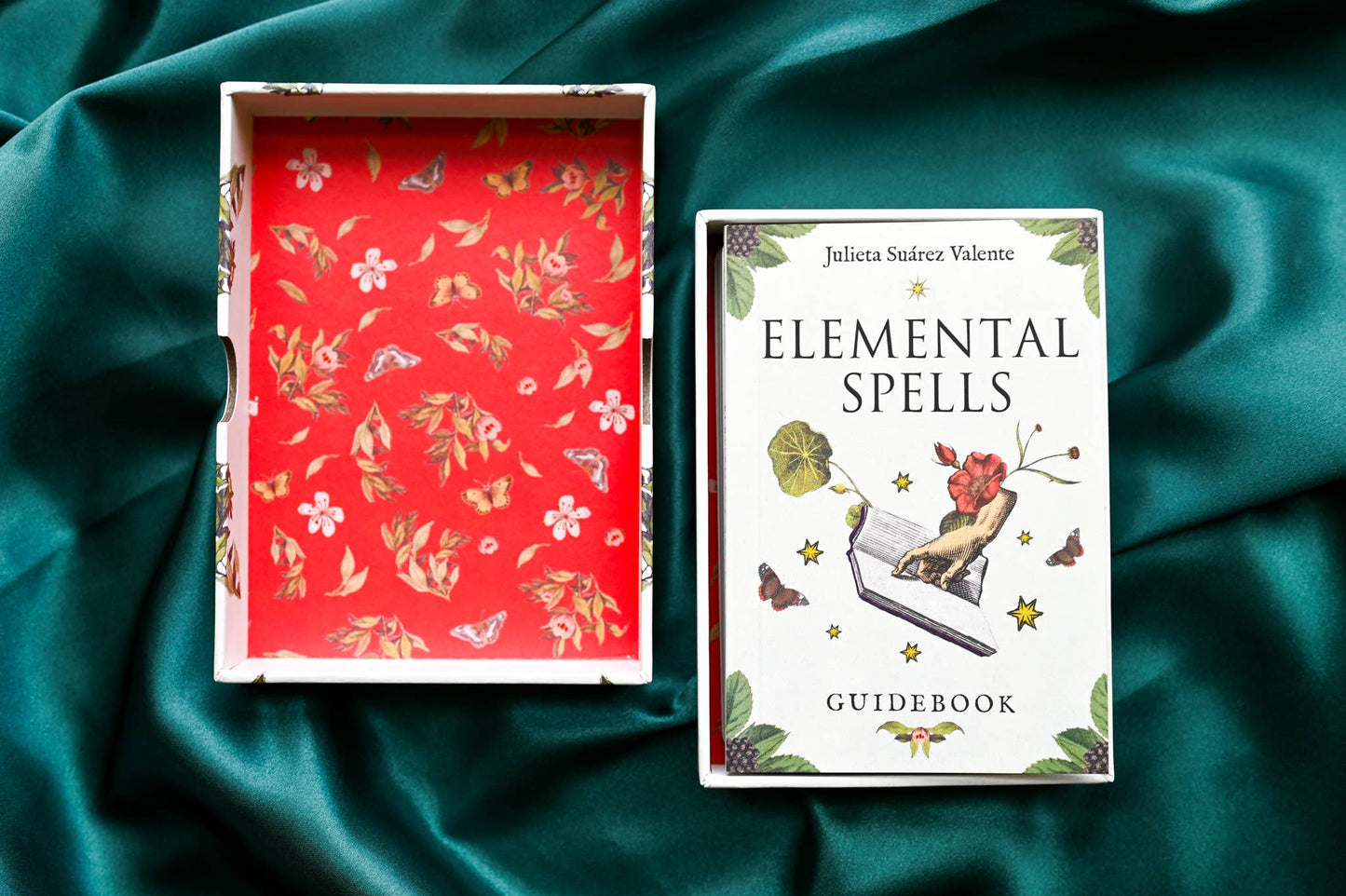 Elemental Spells: 44 Full-Color Cards & 56-Page Guidebook