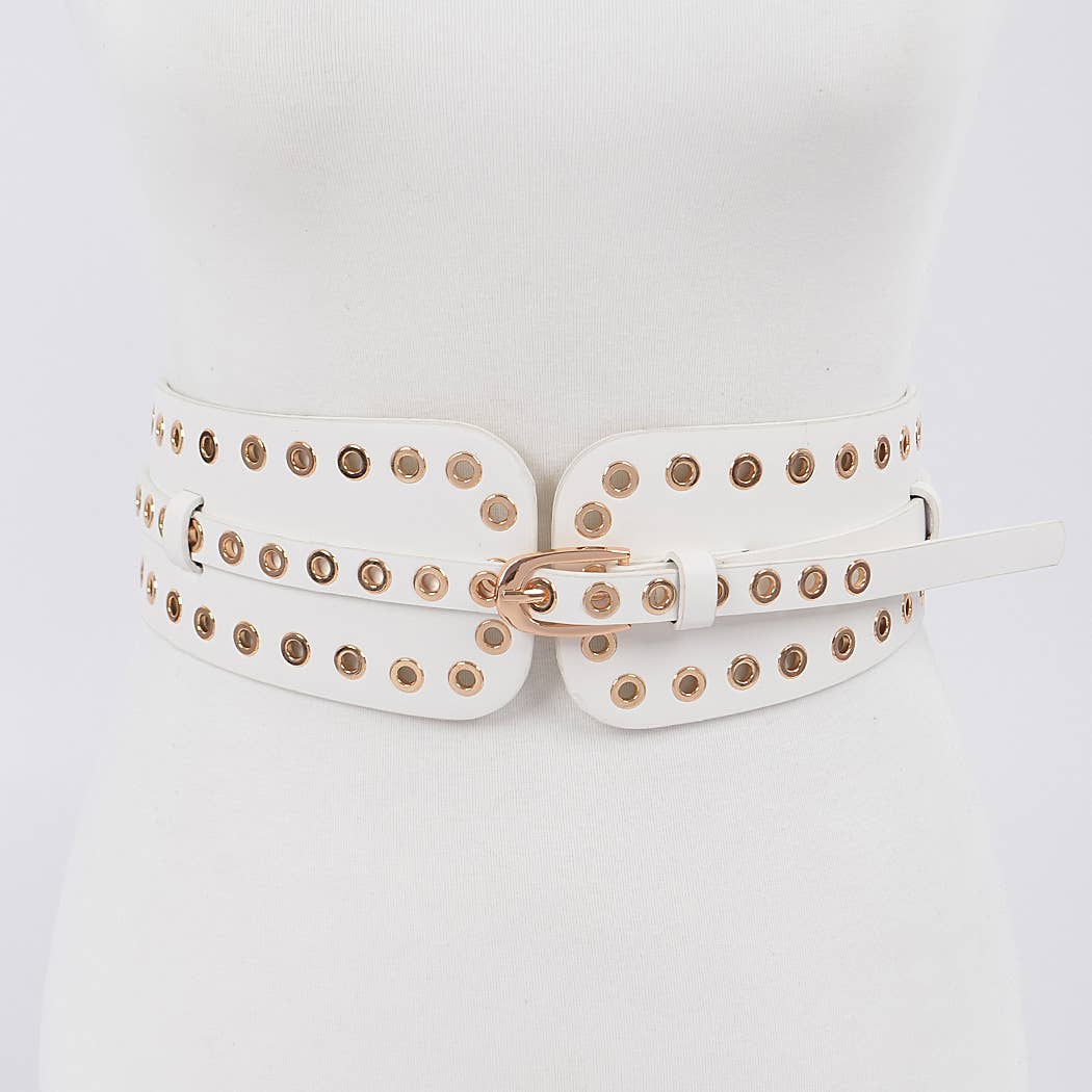 Full Eyelet Waist Belt
