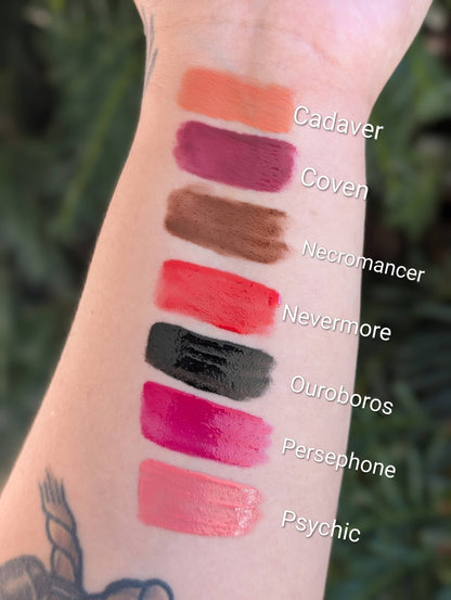 CADAVER (Silver Edition) - Warm nude caramel lip gloss