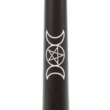 Set of 3 Black Magic Triple Moon Taper Candles