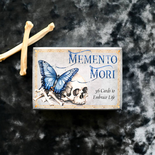 Memento Mori: 36 Mini Affirmation Cards to Embrace Life