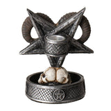 Ram Skull Pentagram Backflow Incense Burner