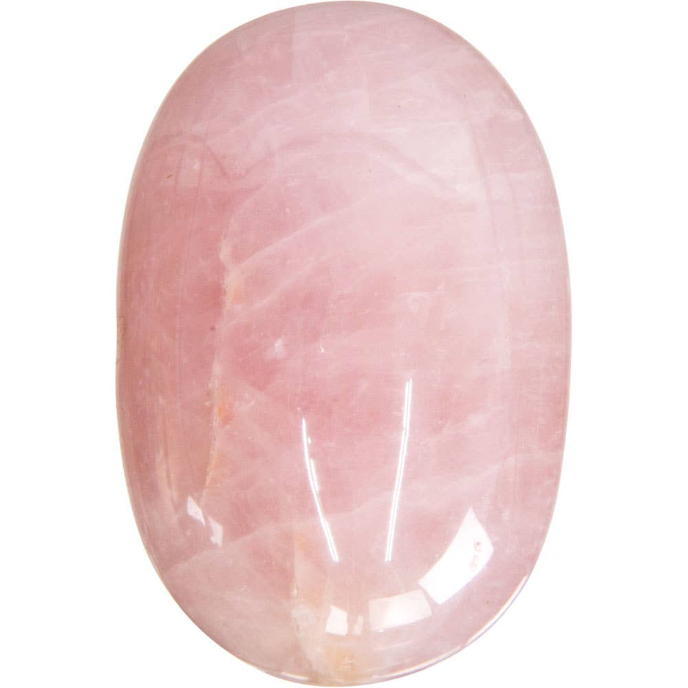 Rose Quartz Palm Stone