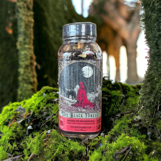 Deep in the Black Forest Vintage Victorian Dark Academia Tea