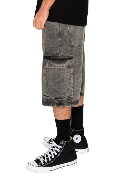 DS2120 VAULT Baggy Fit Cargo Denim Shorts (Open Pack)