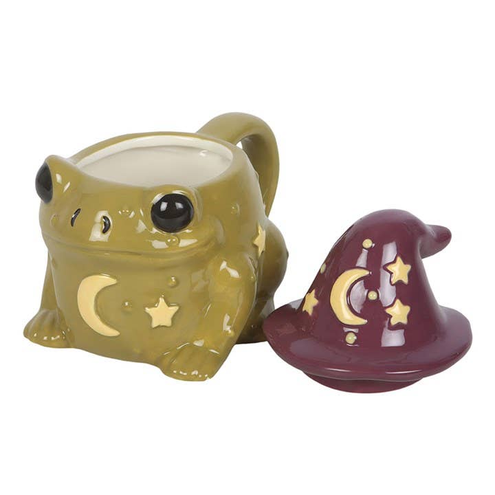 Magic Toad Shaped Halloween Mug with Spoon