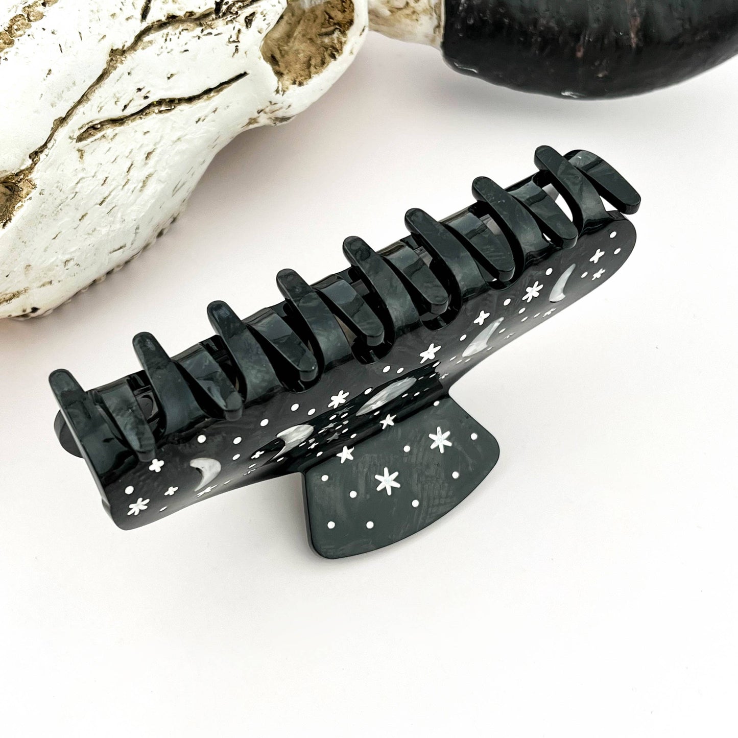 Moon Phase Hair Claw Clip