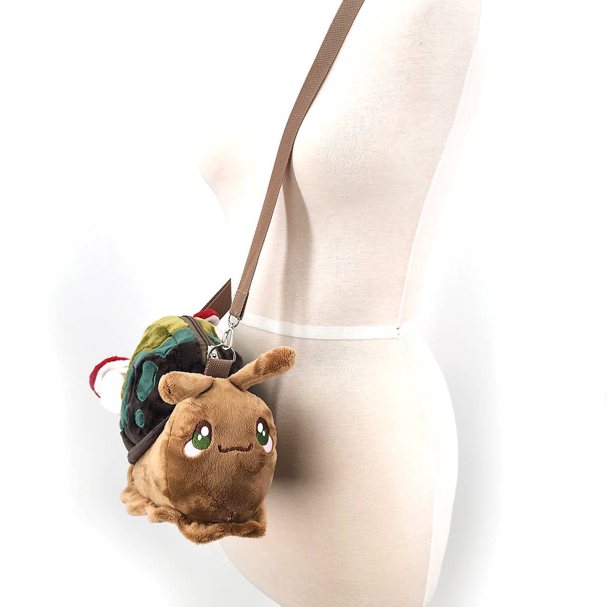 Snail Plush Crossbody Bag