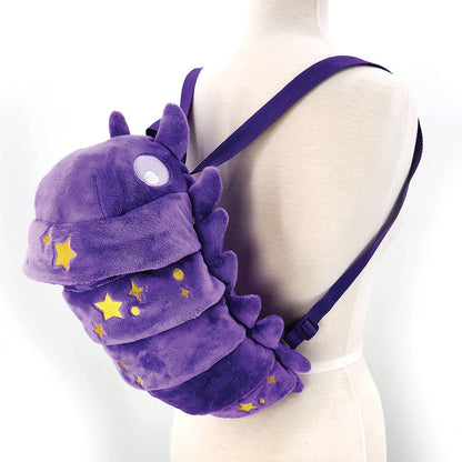 Purple Roly Poly Plush Backpack