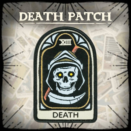 Death Tarot Nouveau Iron-On Patch