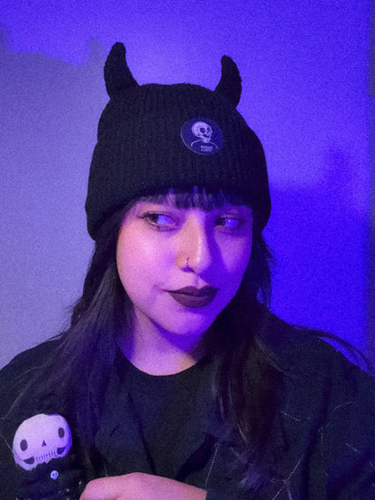 Devil Horn Beanie
