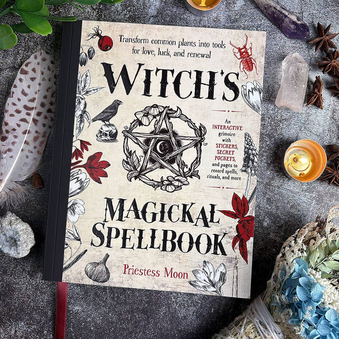 Witch's Magickal Spellbook by Priestess Moon