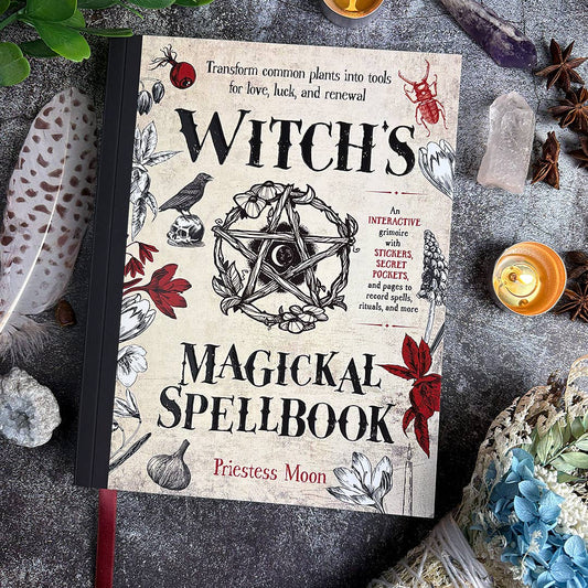 Witch's Magickal Spellbook by Priestess Moon