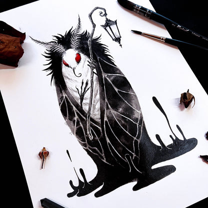 Mothman - Art Print